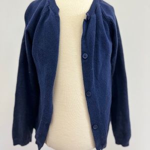 Little girls button down cardigan